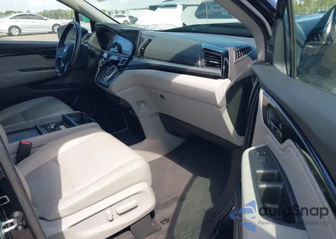 2019 Honda Odyssey Elite из США, поврежденный, VIN 5FNRL6H96KB063676